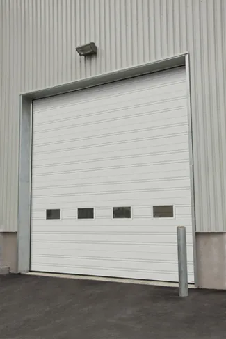 G-2020, rainuré, 15' x 16', Blanc tex, Fenêtres Standards