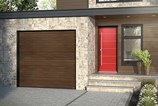 Standard+ Moderno multi, 9' x 8', Noyer chocolaté Faux bois