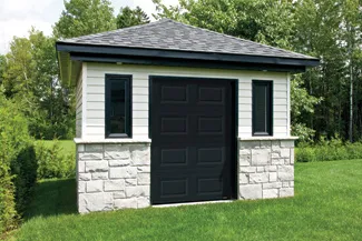 Standard+ Classique CC, 5' x 7', Noir, Aucune fenêtre