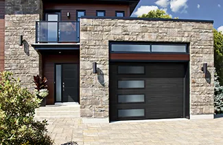 Standard+ Vog, 10' x 7', Noir, Kit fenestration : Harmonie gauche