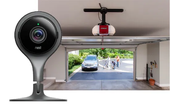 une caméra de sécurité Nest pour usage intérieur