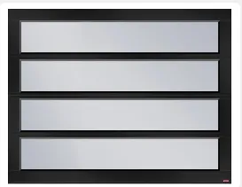 Plus de choix de configuration pour la porte résidentielle California