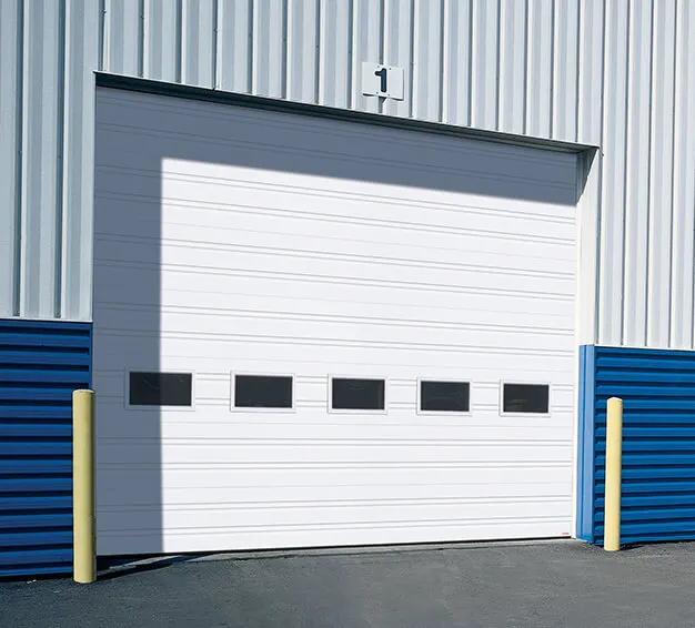 Porte G-1000, 16' x 14', Blanc