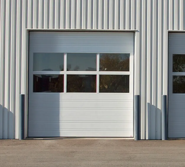 Porte G-2023, 10' x 10', Blanc tex