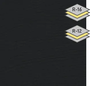 Couleur Noir pour porte de garage Garaga en acier