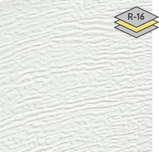 Couleur Blanc glacier pour porte de garage Garaga en acier