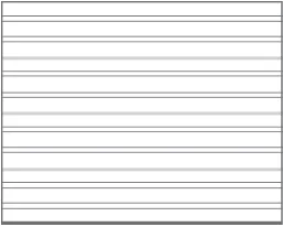 Configurations 4 rainures