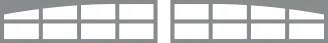 Applique Arche Stockton Double, 40 x 13