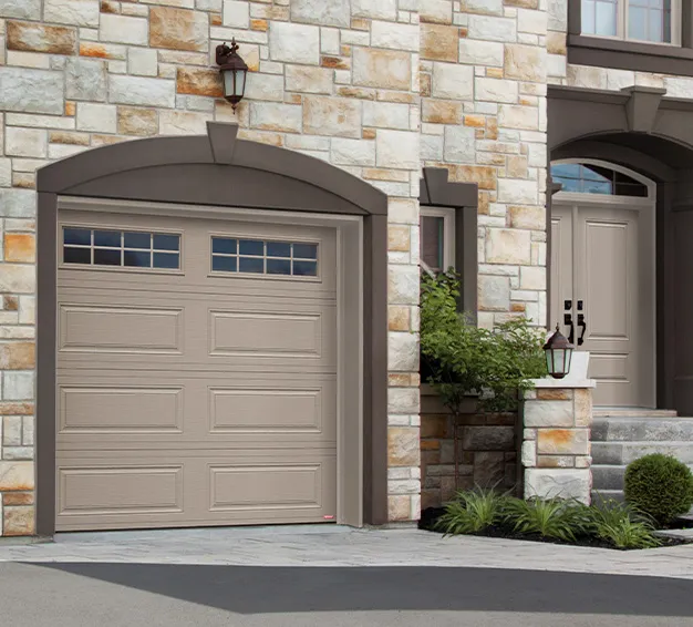 Portes de garage Standard+ de Style Traditionnel avec le design Classique XL, de couleur Argile