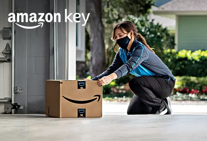 Les ouvre-portes de garage LiftMaster sont compatible avec Amazon Key pour la livraison de vos colis en toute sécurité dans votre garage