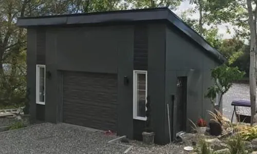 Porte de garage Standard+ Vog, 10' x 7', Noyer minerai de fer